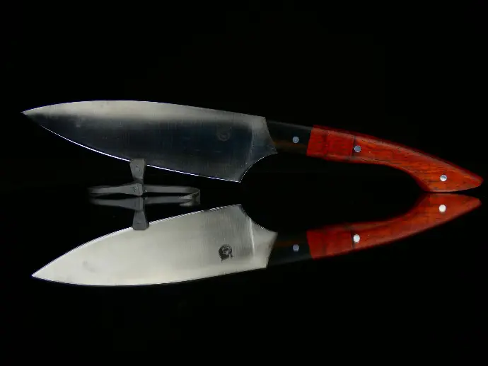 Couteau de chef - ébène Padouk